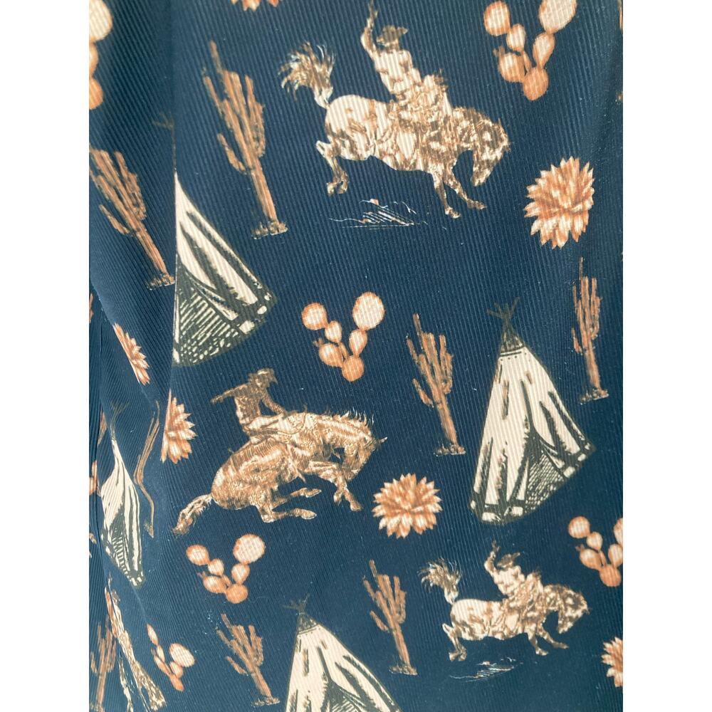Sterling Kreek Not My First Rodeo Western Print One Shoulder Blouse Women’s 2X - Picture 5 of 9